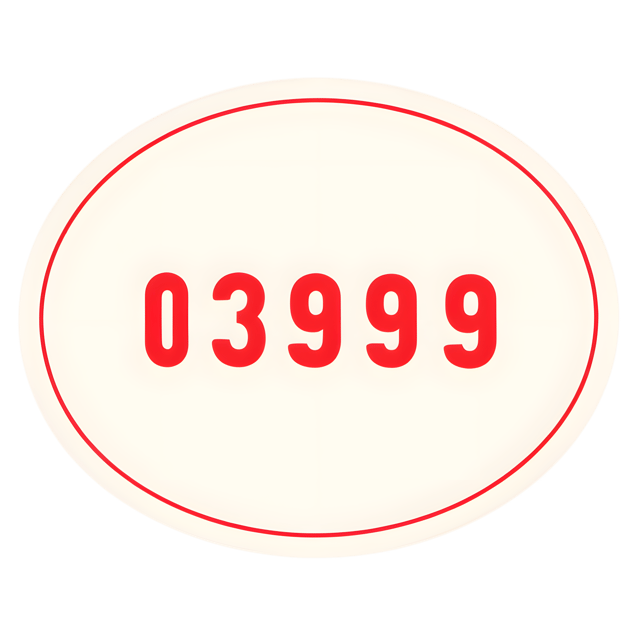 Free transparent PNG: Small White Sticker with Price - Transparent Background PNG