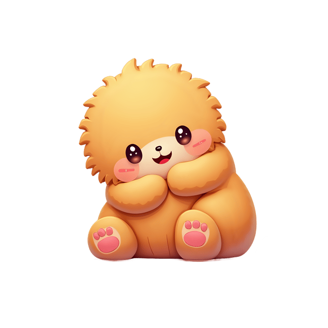 Free transparent PNG: Cuddly Creature PNG with Transparent Background for Warm Hug Feel