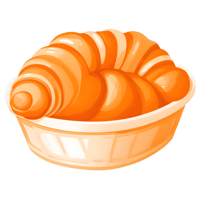 Free transparent PNG: Fresh Croissant PNG with Transparent Background for Bakery and Dessert Imagery
