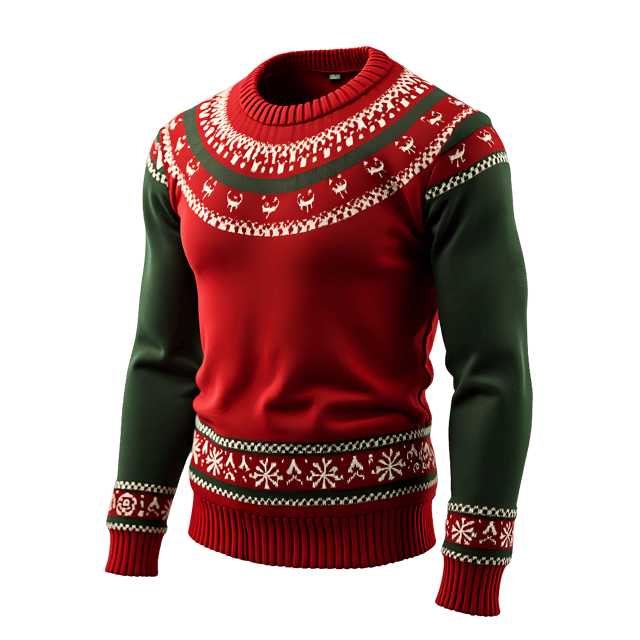 Free transparent PNG: Light-up Christmas Sweater PNG Clipart  Perfect for Holiday Crafts  Decor