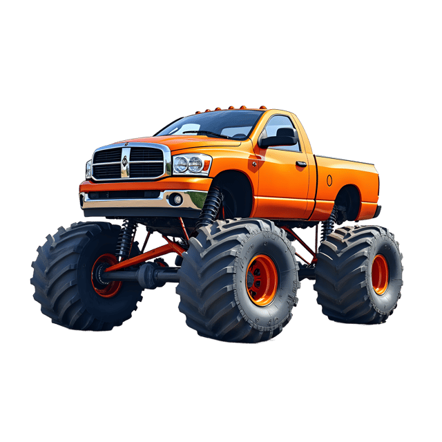 Free transparent PNG: Monster Truck Wheel  Heavy Machinery Clipart, free downloadable png
