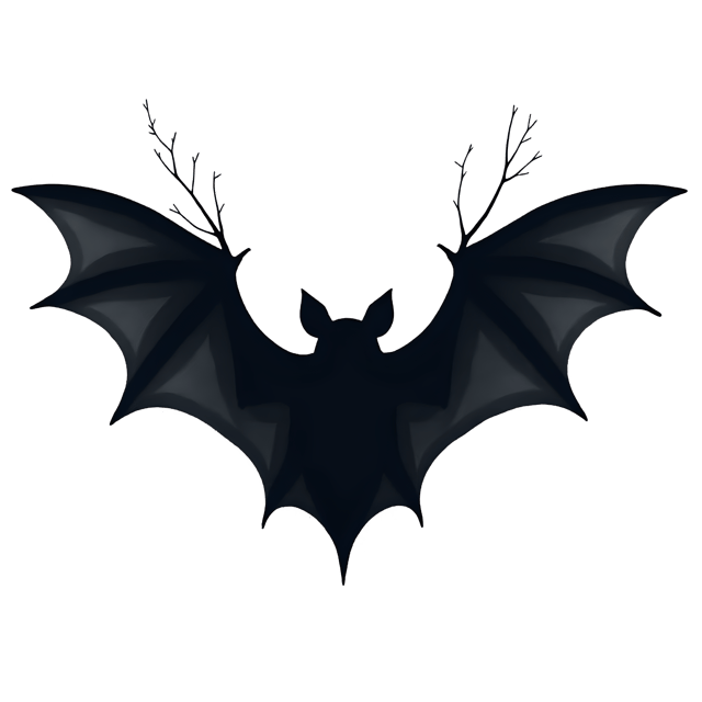 Free transparent PNG: Shiny Web with Bat Silhouette  Free PNG Download for Nature Clipart