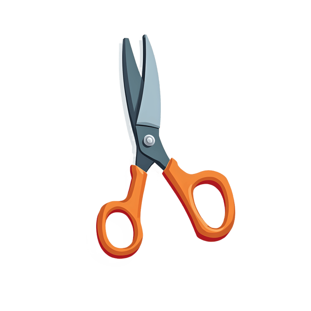 Free transparent PNG: Pair of Scissors PNG with Transparent Background for Crafting and Design Projects