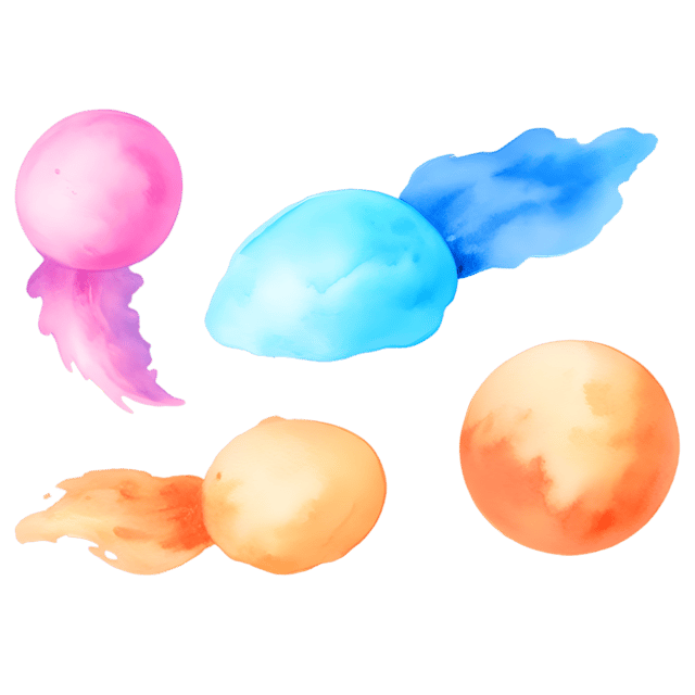 Free transparent PNG: Abstract Glowing Forms in Space - Transparent PNG