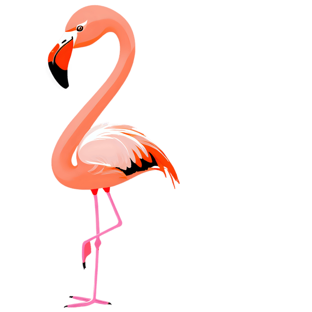 Free transparent PNG: Cute Flamingo Cartoon Illustration PNG for Art and Design