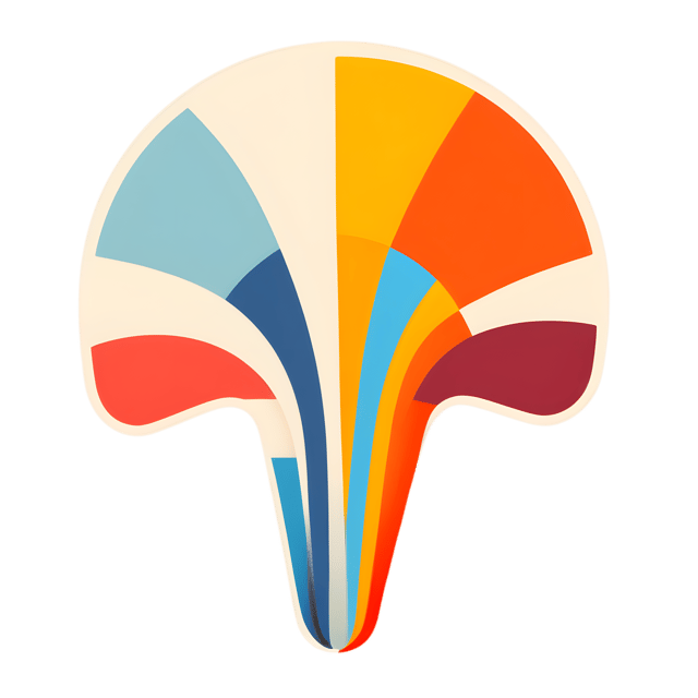 Free transparent PNG: Abstract Icon of Innovation and Growth with Transparent Background