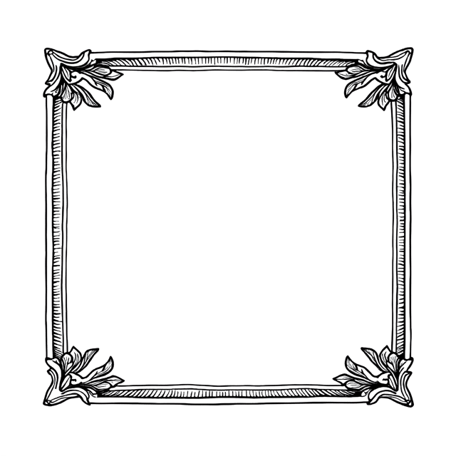 Free transparent PNG: Vintage Letterpress Border  Classic Design Clipart, free downloadable png