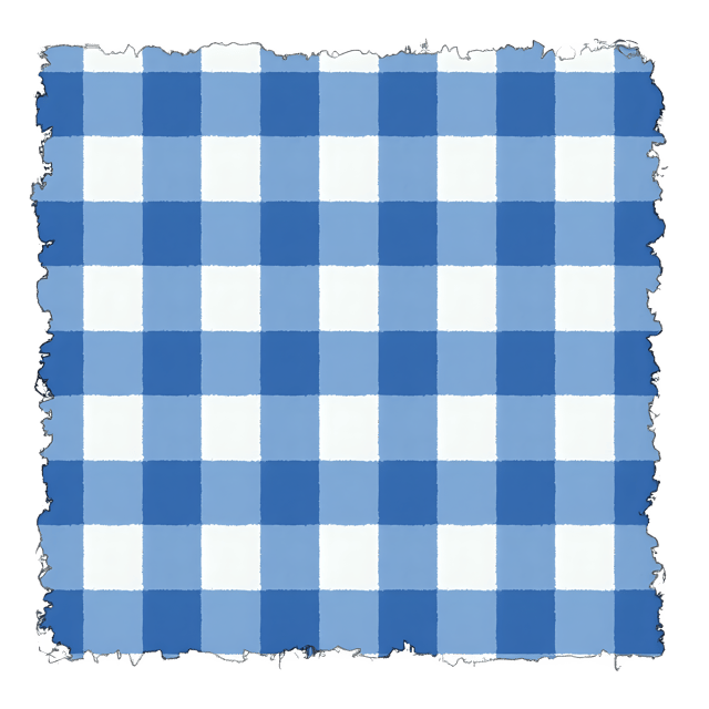 Free transparent PNG: Blue Gingham Fabric PNG Clipart  Perfect for Textiles  Crafting Projects