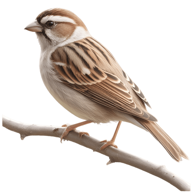 Free transparent PNG: Sparrow Bird PNG with Transparent Background for Art and Design