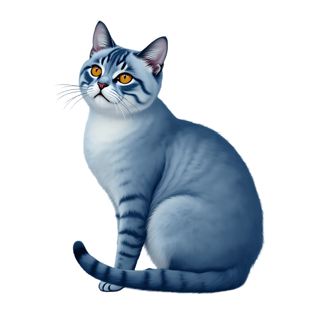 Free transparent PNG: Russian Blue Cat PNG Clipart  Ideal for Pet Lovers  Animal Art