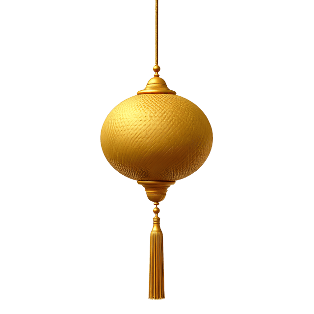 Free transparent PNG: Gold Hanging Ornament with Tassel Drop  Elegant Clipart, free png download