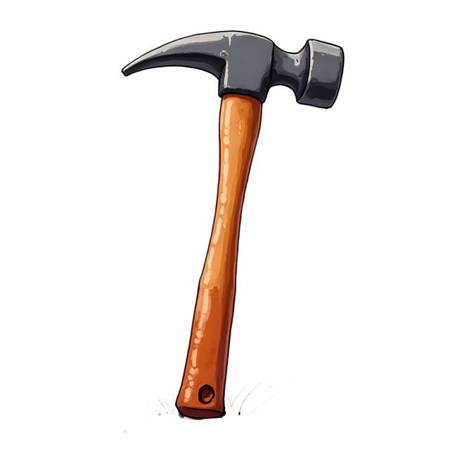 Free transparent PNG: Cartoon Hammer  Free Downloadable PNG Clipart