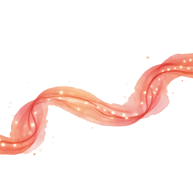 Free transparent PNG: Sheer Ribbon with Glowing Dot Path  Free PNG Download