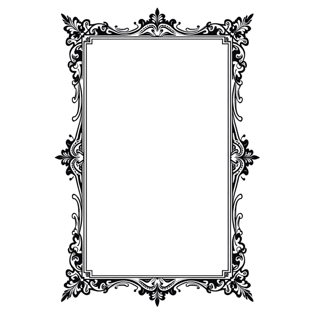Free transparent PNG: Vintage Ornate Frame Letterhead PNG Clipart  Perfect for Classic Design Projects
