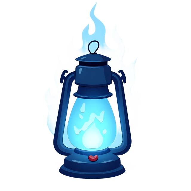 Free transparent PNG: Lantern with Blue Ghost Flame  Halloween Clipart, free download png