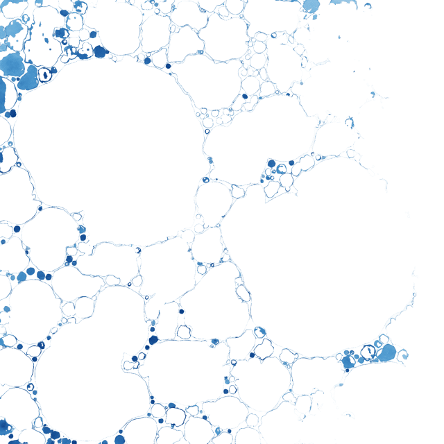 Free transparent PNG: Deep Indigo Watercolor Pools Clipart Illustration with Transparent Background