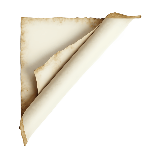 Free transparent PNG: Curled Paper Corner  Decorative Clipart, free png download