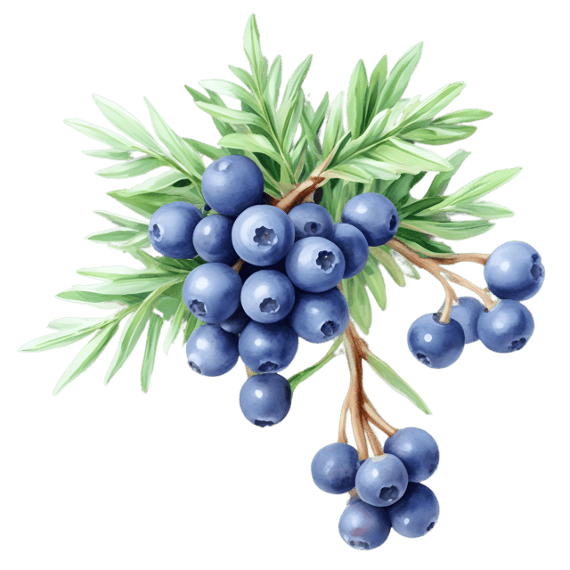 Free transparent PNG: Juniper Berry Transparent PNG for Nature and Botanical Design Elements