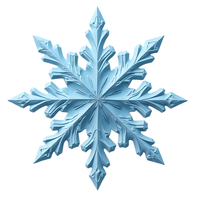 Free transparent PNG: Frozen-Themed Snowflake PNG Clipart  Ideal for Winter Crafts  Design Projects