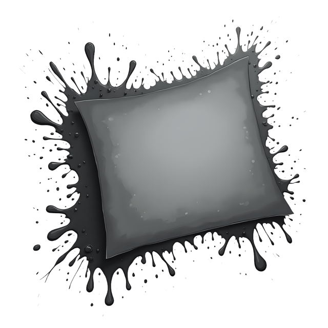 Free transparent PNG: Paper with Ink Blot and Splatter  Artistic Design Clipart, free png download