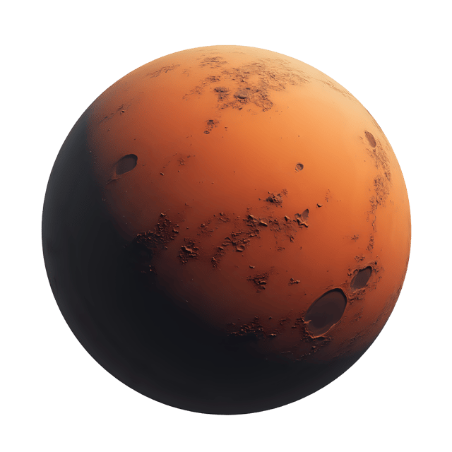 Free transparent PNG: Mars Planet PNG Clipart  Perfect for Space Themed Designs  Education