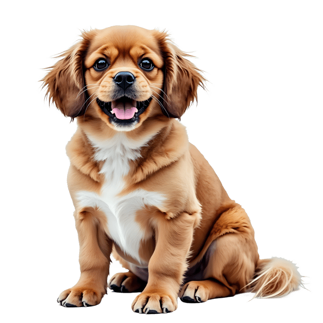 Free transparent PNG: Tibetan Spaniel Dog PNG Clipart  Perfect for Pet Lovers  Design Projects