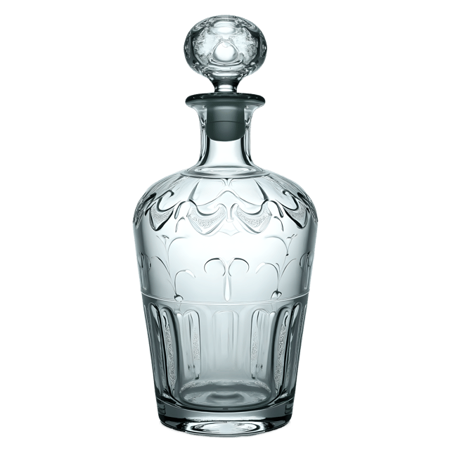 Free transparent PNG: Victorian Etched Glass Decanter PNG  Elegant Bartending  Home Decor