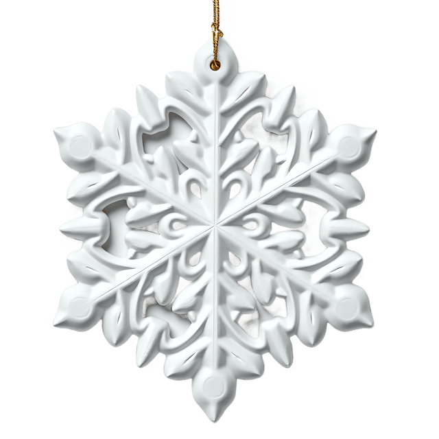 Free transparent PNG: Snowflake Shaped Ornament with Beaded Frame  Christmas Clipart, free downloadable png