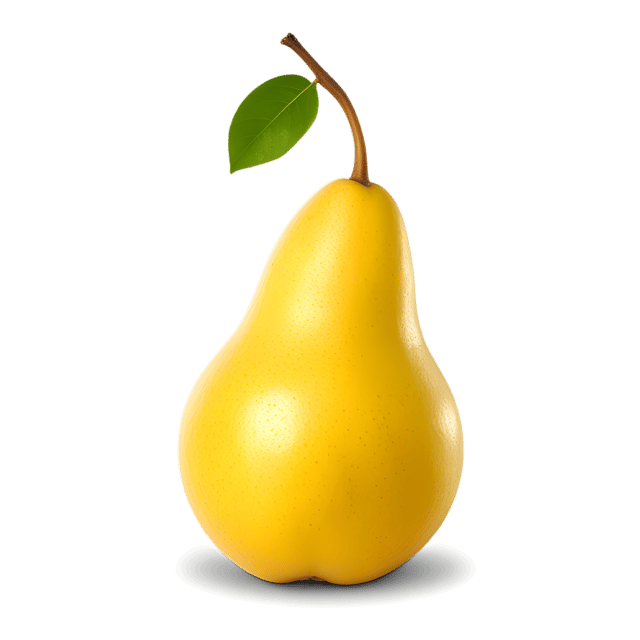 Free transparent PNG: Pear PNG with Transparent Background for Design and Art Projects