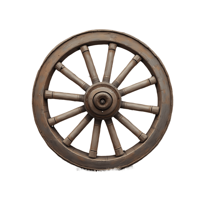 Free transparent PNG: Wagon Cart Wheel  Vintage Clipart, free downloadable png