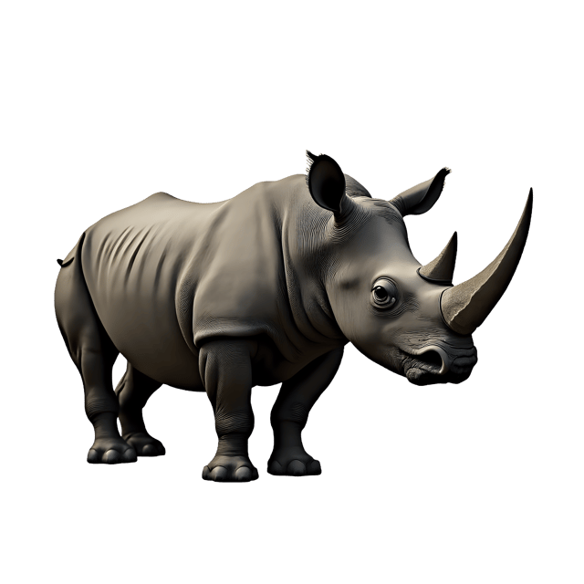 Free transparent PNG: Rhinoceros PNG Download  Wild Animal Clipart for Nature Projects  Decor