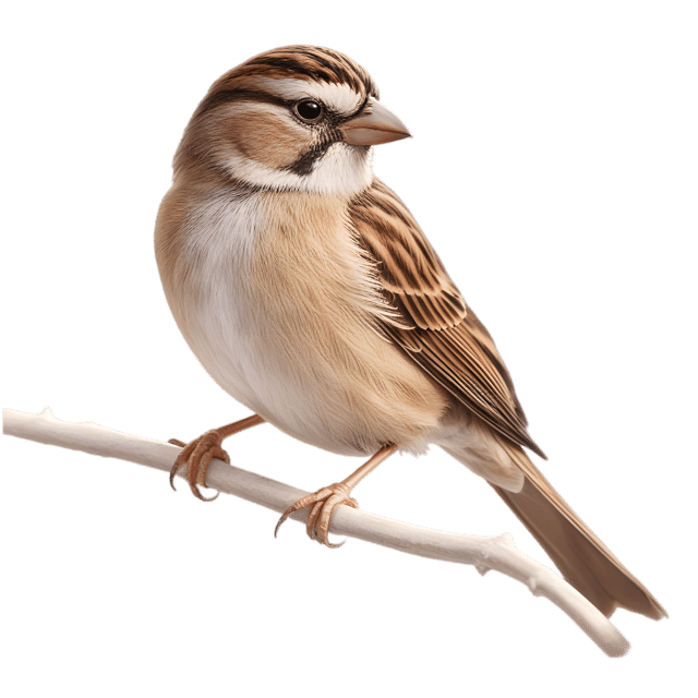 Free transparent PNG: Sparrow Bird PNG with Transparent Background for Art and Design