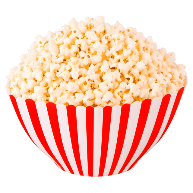 Free transparent PNG: Butter Popcorn Transparent PNG Background for Food Imagery
