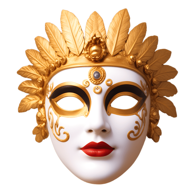 Free transparent PNG: Roma Festival Mask Transparent PNG Design for Cultural and Artistic Projects