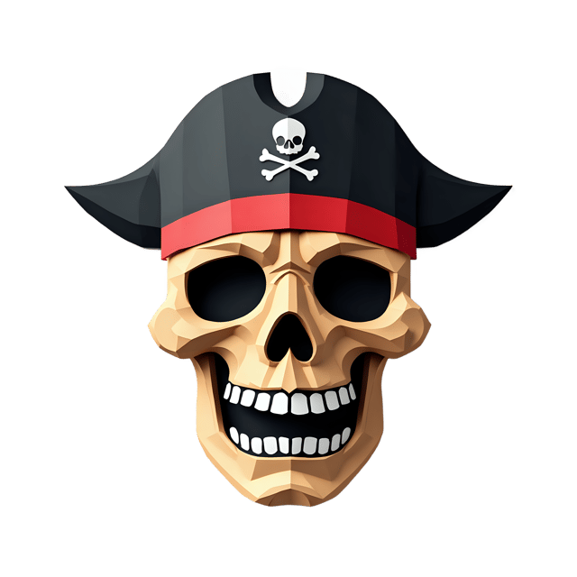 Free transparent PNG: Pirate Mask PNG Download  Perfect for Party Themes, Crafts  Decor