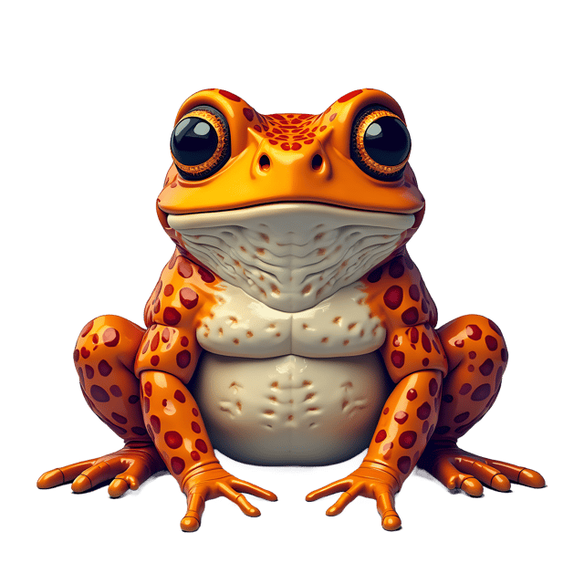 Free transparent PNG: Toad PNG Clipart  Ideal for Nature Themes  Educational Use