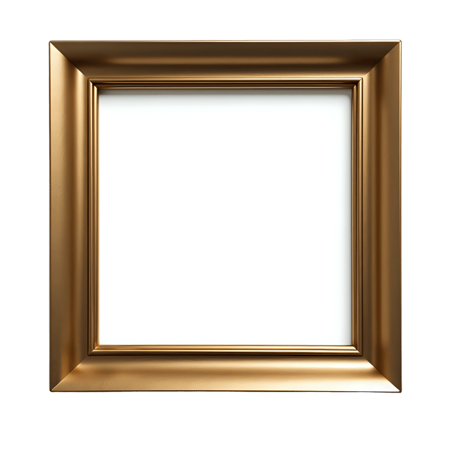 Free transparent PNG: Bronze Frame PNG Clipart  Ideal for Home Decor  Art Projects