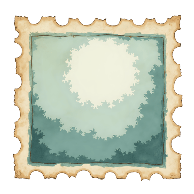 Free transparent PNG: Old Postage Stamp  Vintage Clipart, free download in png format