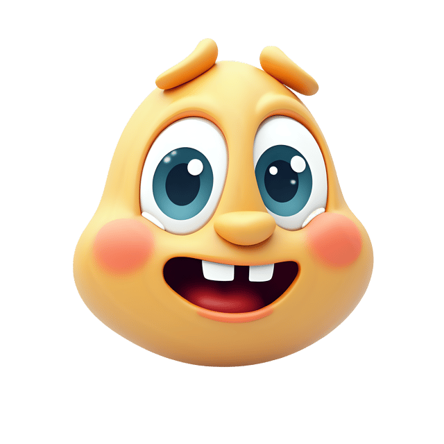 Free transparent PNG: Surprised Bubble Face  Fun Emoji Clipart, free download png