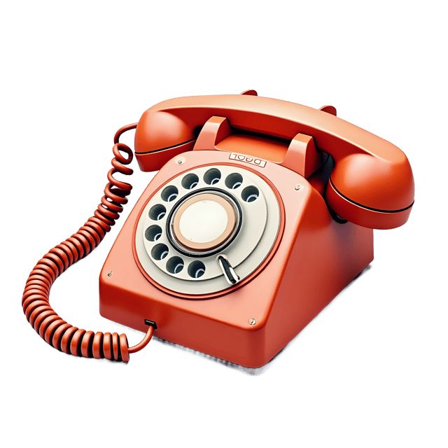 Free transparent PNG: Plastic Rotary Phone  Retro Communication Clipart, free transparent png download