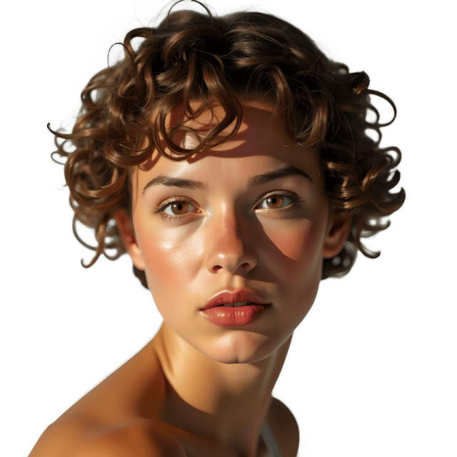 Free transparent PNG: Sun-kissed Skin Portrait PNG Clipart  Perfect for Beauty Projects  Decor