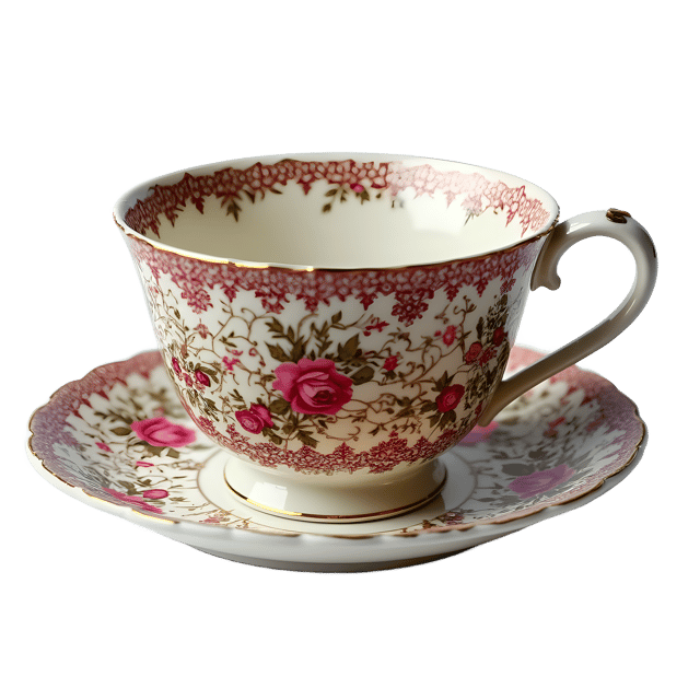 Free transparent PNG: Patterned Tea Cup PNG Clipart  Unique Design Elements for Crafts  Projects