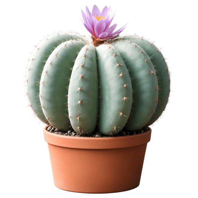 Free transparent PNG: Turbinicarpus Cactus Transparent PNG for Botanical Art and Design