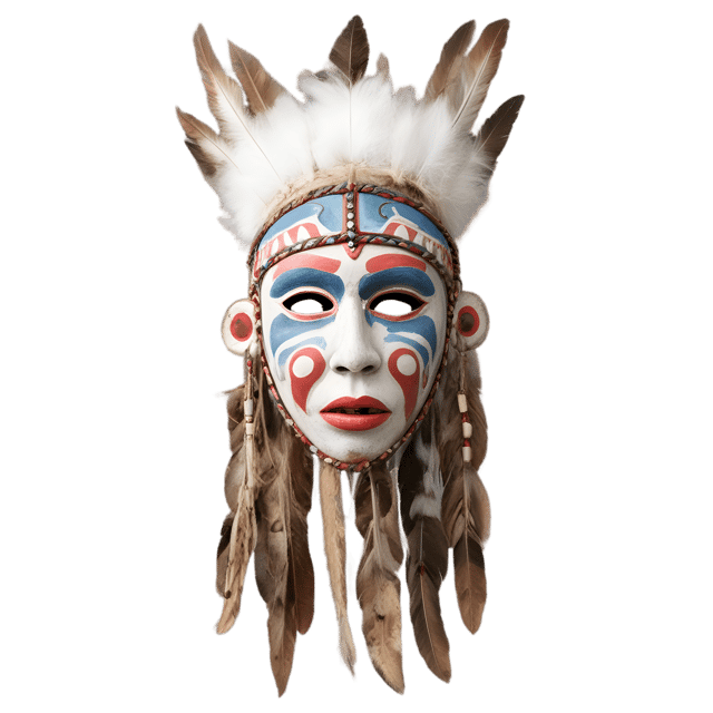 Free transparent PNG: Siberian Shaman Mask PNG with Transparent Background for Art and Decor