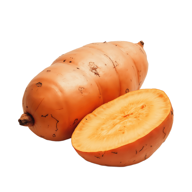 Free transparent PNG: Sweet Potato PNG  Ideal for Food Icons, Clipart  Crafts