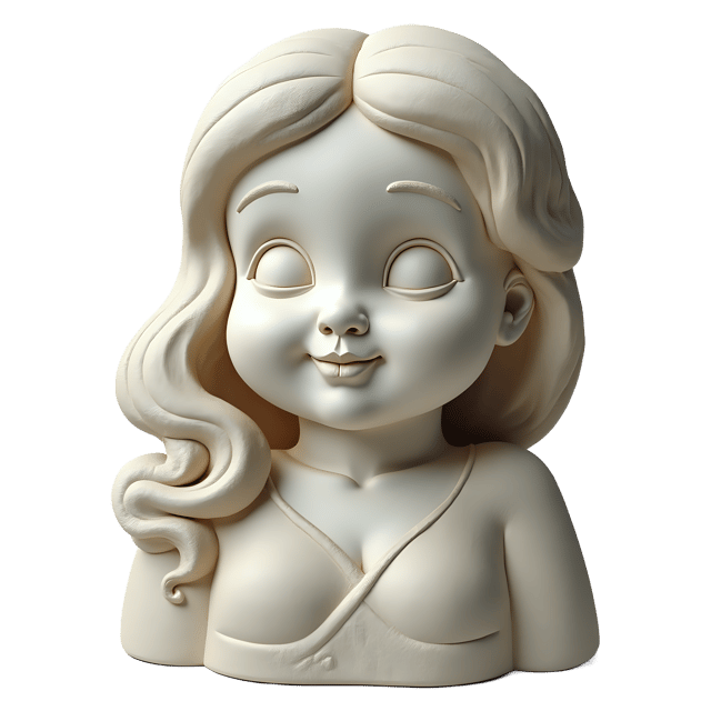 Free transparent PNG: Lady Carving with Textured Stone Shine  Artistic Clipart, free png download