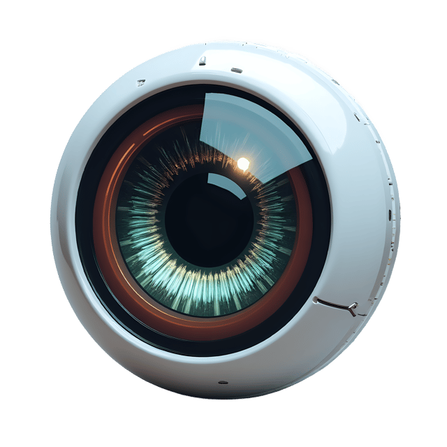 Free transparent PNG: Robot Eye Lens  Futuristic Tech Clipart, free high-quality png download