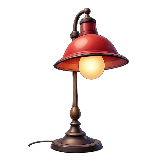 Free transparent PNG: Vintage Cartoon Lamp  Classic Lighting Clipart, free downloadable png