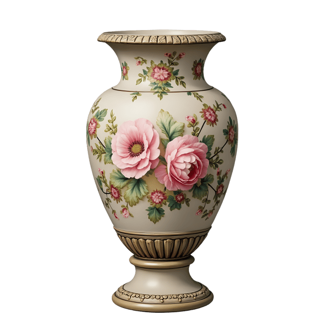 Free transparent PNG: Elegant Antique Vase PNG with Transparent Background for Classic Design Projects