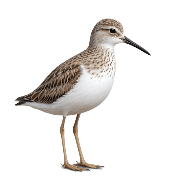 Free transparent PNG: Sandpiper Bird Transparent PNG for Nature and Coastal Art Projects